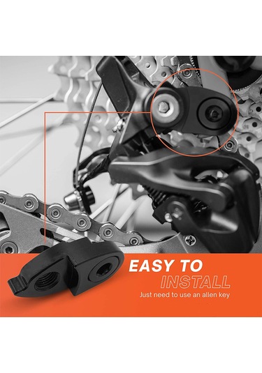 Fosenze Bisiklet Vites Kolu Uzatıcı - Alüminyum 6061-t6, Hafif 13g , Dayanıklı, Mtb/yol Bisikletleri İçin, Kolay Kurulum, Vites Değişimini Kolaylaştırır