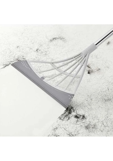 Neevoyu Ev Temizliği İçin Multifonksiyonel Silikon Süpürge - Saç, Kürk Ve Suyu Kolayca Temizler, Tüm Yüzeyler İçin Dayanıklı