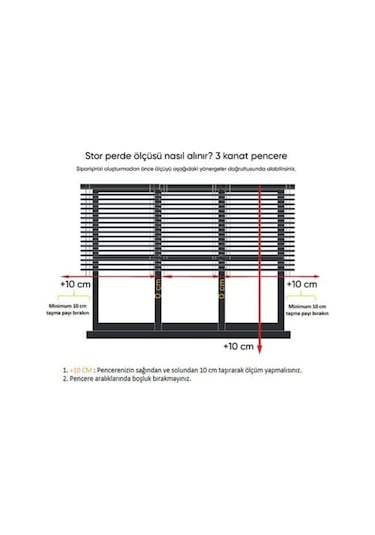 Ekru Güneşlik Stor Perde Etek Dilimli Stor Perde Ekru