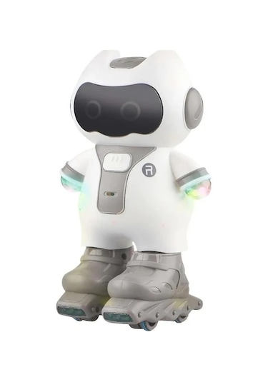 Ctoy 6678-9 Işıklı Ve Sesli Kayarak Dans Eden Robot
