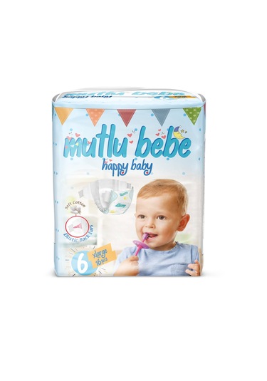 Mutlu Bebe Bebek Bezi 6 Numara Xlarge 16 Adet