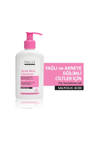 Thalia Salisilik Asit & Niacinamide İçerikli Yüz Temizleme Jeli 200 ML