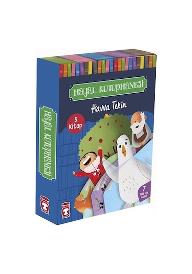 Hayal Kütüphanesi Seti - 5 Kitap Takım - Havva Tekin - Timaş Çocuk
