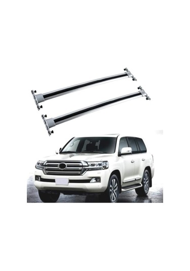 Toyota Land Cruiser 200 2008-2016 Uyumlu Ara Atkı - Gümüş