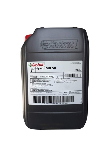 Castrol Hysol Mb 50 Alüminyum Ve Demir İşleme Yağı 20 L