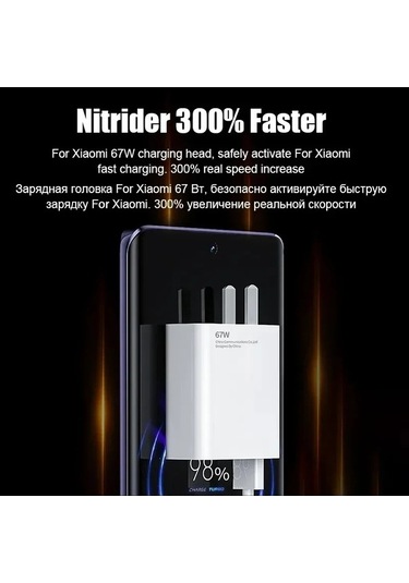 Artfulabode 67w Xiaomi 14/13/12/11/10/11 Ultra Şarj Cihazı, 2m Kablo