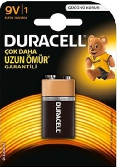 Duracell 9v Pil Tekli