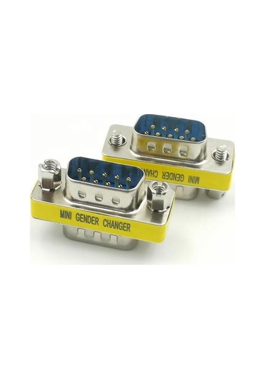 Rs232 Erkek Erkek Çevirici Db9 Rs232 Erkek Erkek Com Çevirici Dönüştürücü