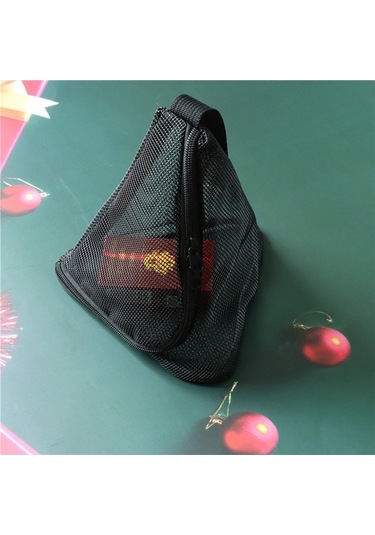 Tongxida Kamp İçin Katlanabilir Pvc Çekirdekli Triangular Kurutma Ağı - Su Filtreli Asma Depolama Çantası Çok Renkli