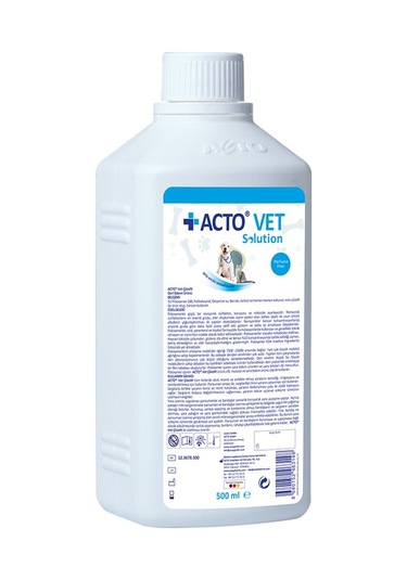 Acto Vet Kedi Köpek İçin Yara Bakım Solüsyonu 500 ML