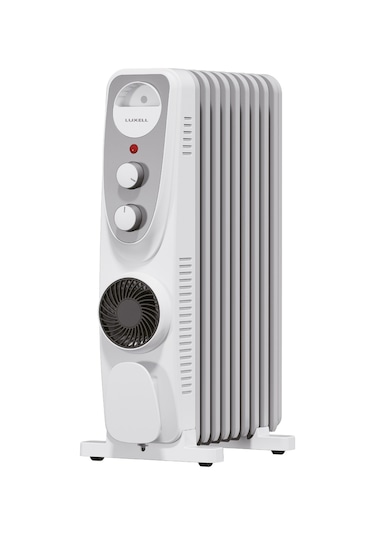 Lux09-fp-wg Luxell Byz/gri Yağlı Radyatör 9 Dilim