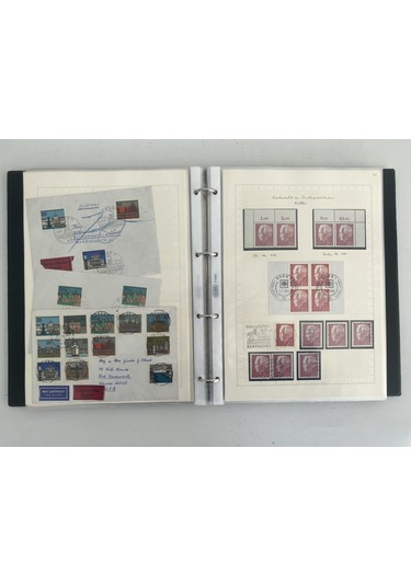 Almanya Pul Ve Zarf Koleksiyonu Albümü 270 Adet - Yabancı Pul 005