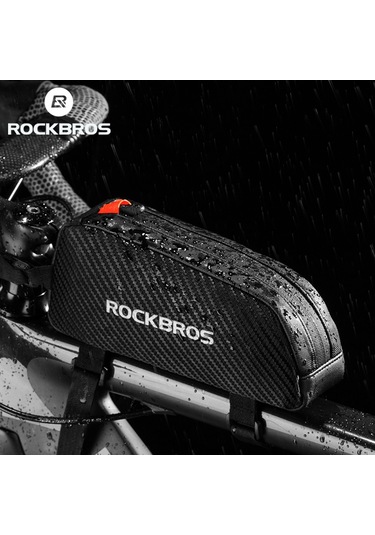 Rockbros Reflektörlü Bisiklet Tüpü Büyük Kapasiteli Ön Çanta Çok Renkli