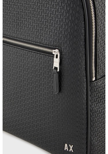 Armani Exchange Erkek Sırt Çantası Xm000156 Af11928 Uc001 Siyah Siyah