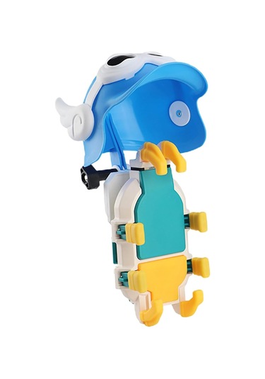 Motosiklet Telefon Tutucu Ayna Bağlantılı Titreşim Modüllü Güneş Ve Yağmur Koruma Blue