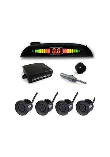 Set Park Sensörü Sesli Beyaz 18,5mm Oscar