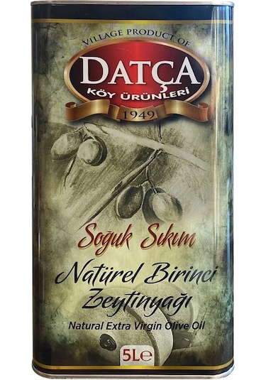 Datça Doğal Soğuk Sıkım Zeytinyağı 5 L