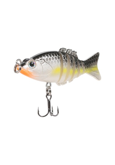 Yuntech01 Cc24-03 6cm 4.7g Abs Materyal Renk Seçenekli Yüzgeçli Sanal Balık