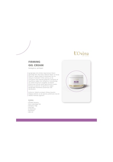 Lovena De Paris Firming Gel Cream 500 ML