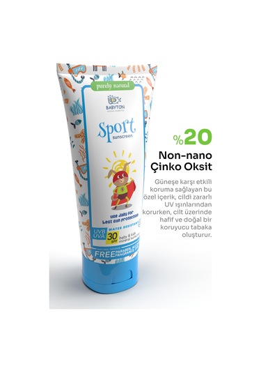 Babyton Suya Dayanıklı Güneş Kremi 30 SPF 100 ML