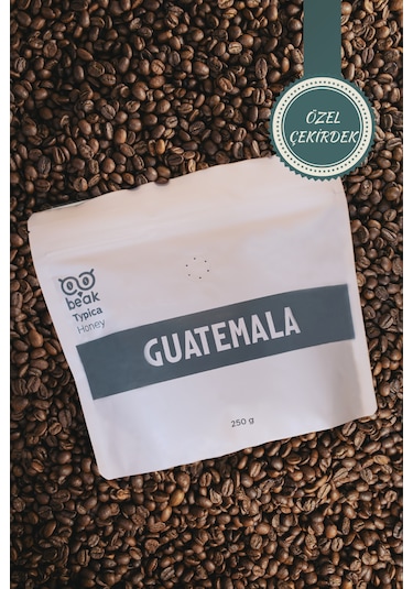 Guatemala Typica Honey Çekirdek Kahve 250 Gr , %100 Arabica Çekirdek Kahve