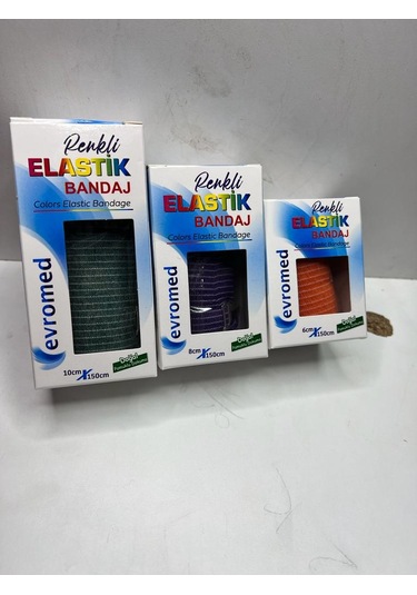 Evromed Renkli Elastik Bandaj