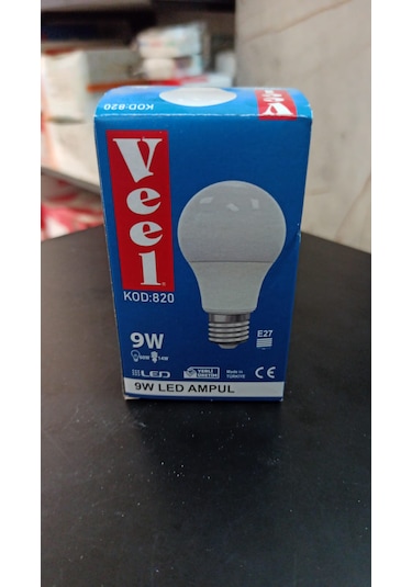 Veel 9 Watt Led Ampül Beyaz