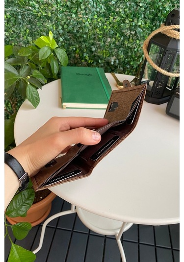 Modica® Montana - Hakiki Deri Minimalist Katlanabilir Cüzdan