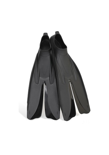 Yaozixa Siyah Tpr+polipropilen Yüzme Ayakaküsü - Serbest Yüzme, Dalış Ve Treningi İçin İyileştirilmiş İtki Ve Kontrol - S Bedeni Siyah