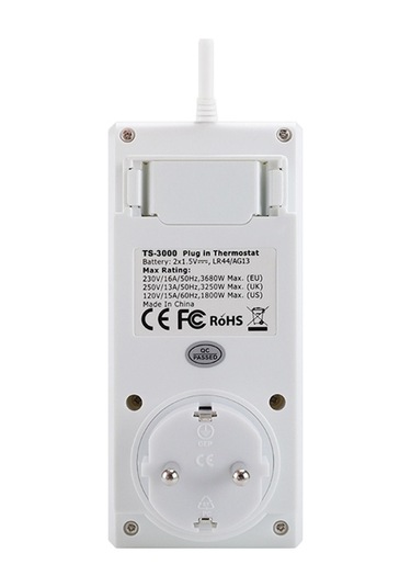 Pazly Kkmoon Tak-çalıştır Programlanabilir Kablosuz Termostat Prizi, Lcd Ekranlı Isıtıcı/soğutucu Kontrol