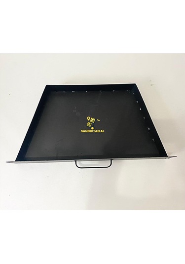 Döküm Izgara Şömine Izgarası 53 Cm X 35Cm X 53 Cm 12 Li Izgara Çekmeceli