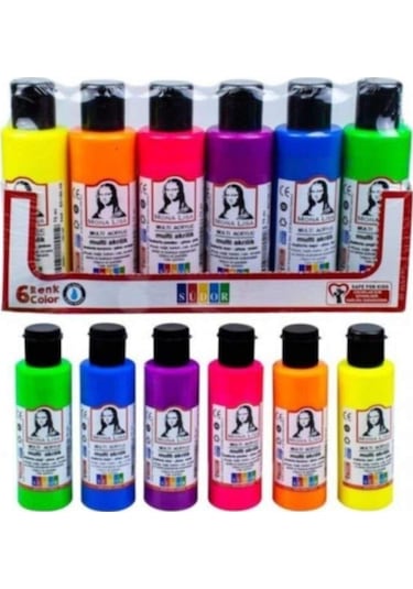 Südor Multi Fosforlu Akrilik Boya 6X70 Ml