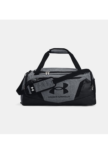 UA Undeniable 5.0 SM Silindir Çanta 1369222-012 Pitch Gray Medium Heather   Black   Black