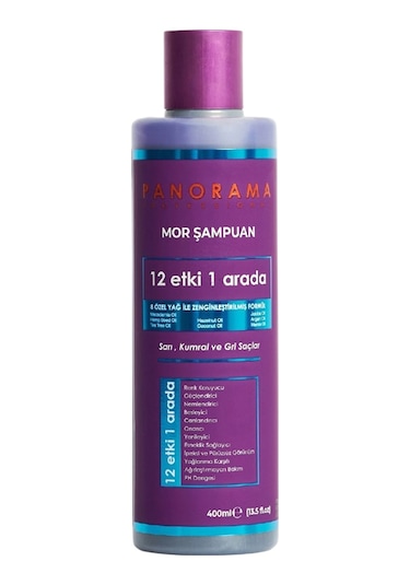 Panorama Professional Menekşe Pigment Mor Şampuan 400 Ml Beyaz