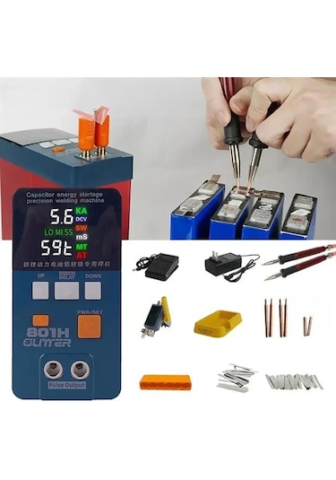 Glitter 801h Şarjlı Pil Punto Kaynak Makinesi