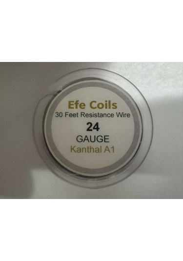 Efe Coils 24 Ga Kanhtal A1 30 Feet 10 Metre Resistance Wire