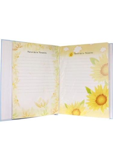 Rabsev 10x15cm 240 Fotoğraf Kapasiteli 12 Ay Çerçeveli Lüks Bebek Fotoğraf Albümü RS6406-M