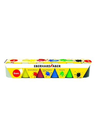 Eberhard Faber School Tempera Paint 24 Ml x 6 Renk Ef-575509