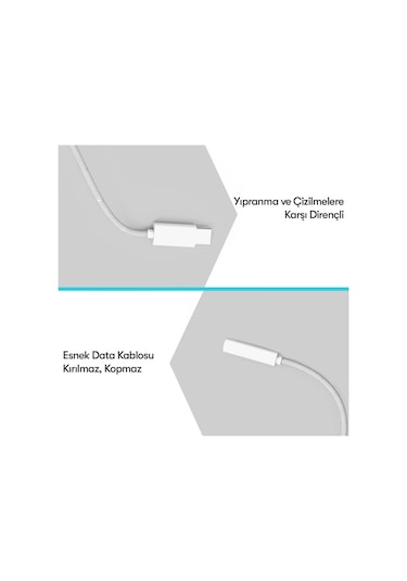 Tak Çalıştır Type-c To Aux 3.5mm Kulaklık Jak Dönüştürücü