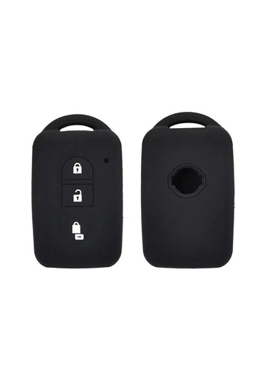 Singree Nissan 3 Tuşlu Anahtar Kılıfı Silikon Koruyucu - Yırtılmaya Dayanıklı, Kolay Kurulum, 10 Yıllık Ömür - Pathfinder, Qashqai, X-trail Vb. Uyumlu