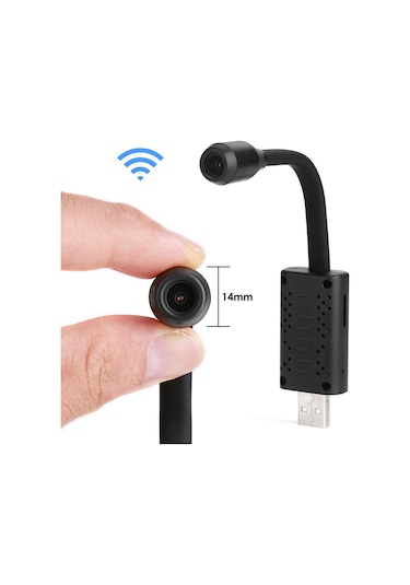 Powermaster Pm-6243 Mını Wıfı Usb Ip Kamera V380 Pro Hareket Algılama