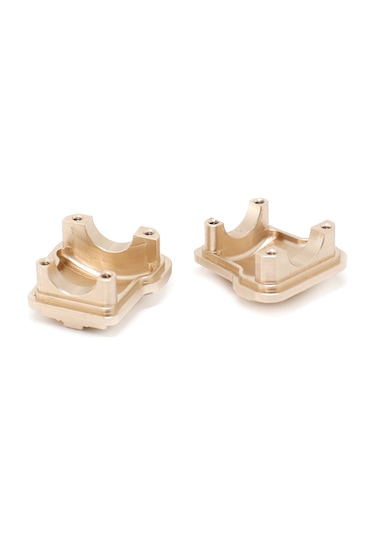 Kosona Traxxas 1/18 Trx4m Land Rover Defender Ve Ford Rampage İçin Ön Ve Arka Aks Kapağı, Pirinç Yükseltme Parçası