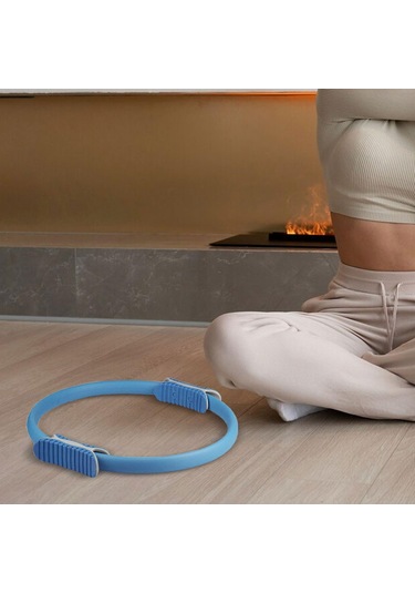 Dolıty Pilates Ring Circle Esnek Pratik İç Uyluk Egzersiz Mavi Mavi