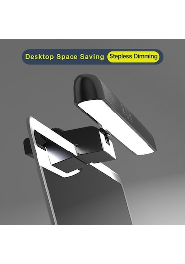 Dancemonkey Cbtx Tb-30sh 18cm Dizüstü Usb Lambası Kademesiz Kısayabilir Asma Işık - Siyah Siyah