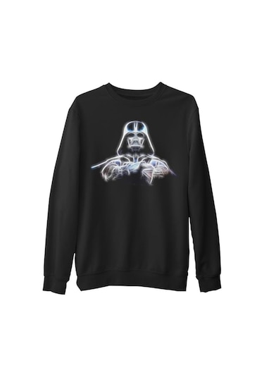 Star Wars - Starlight Siyah Erkek Kalın Sweatshirt