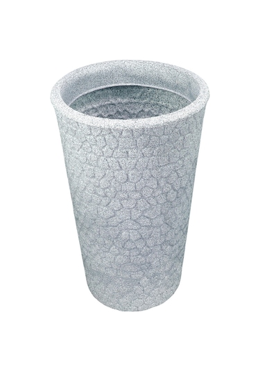 Bostann Dekoratif Saksı - Petra 120 - 80l - Gri