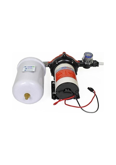 Seaflo 12 Volt 2 Lt Tanklı Otomatik Hidrofor, Tekne, Yat, Karavan Hidroforu Pompası