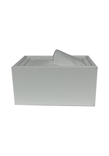 Ahşap Masa üstü Yatay Peçetelik