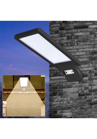 Güneş Enerjili Sensörlü Uzaktan Kumandalı Led Duvar Lambası 545871086