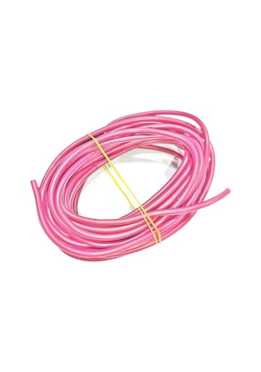 4mm 5metre Yanmaz Silikon Kablo Kırmızı Renk 1 Adet